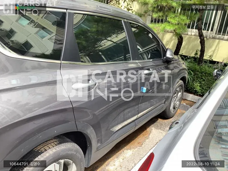 Photo 2 of 8: 2021 Hyundai Santa Fe, VIN KMHS381HGMU332650 — Korean insurance auction