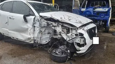 Photo 1 of 17: 2019 Jaguar E-Pace D180, VIN SADFA2BNXK1Z51948 — Korean insurance auction