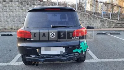 Photo 1 of 23: 2015 Volkswagen Tiguan 2.0 TDI Blue Motion, VIN WVGZZZ5NZFW561120 — Korean insurance auction