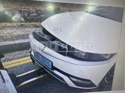 Photo 1 of 15: 2022 Hyundai IONIQ 5, VIN KMHKN81CPNU021953 — Korean insurance auction