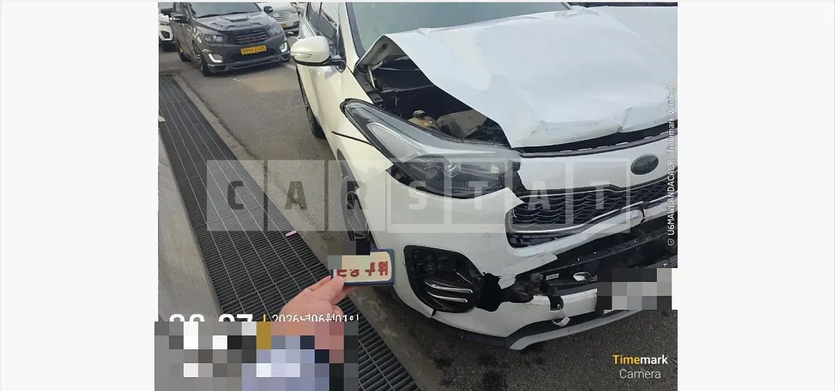 Photo 2 of 18: 2017 Kia Sportage 2.0 — Korean insurance auction