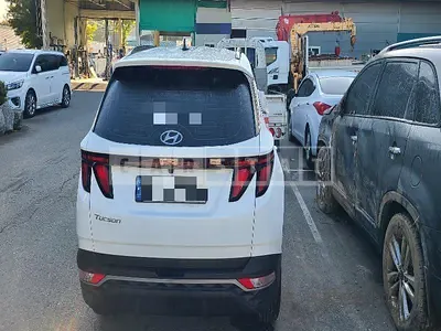 Photo 1 of 30: 2023 Hyundai Tucson, VIN KMHJC81BGPU313919 — Korean insurance auction