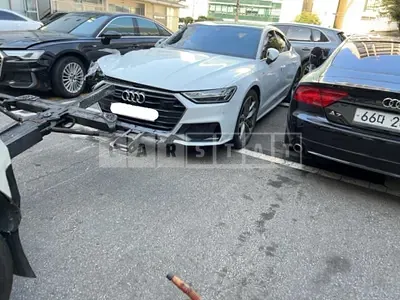 Photo 1 of 18: 2020 Audi A7 50 TDI quattro, VIN WAUZZZF25LN094665 — Korean insurance auction