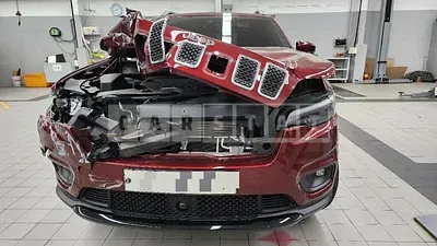 Photo 1 of 27: 2019 Jeep Zip Cherokee 2.4, VIN 1C4PJMCB0KD329597 — Korean insurance auction