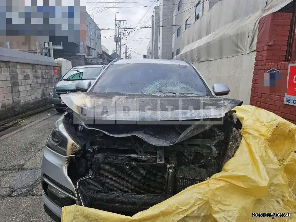 Photo 2 of 14: 2017 Hyundai Santa Fe DM — Korean insurance auction