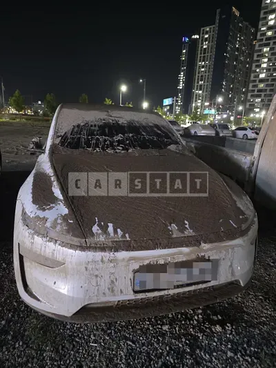 Photo 1 of 5: 2025 Tesla Model Y RWD — Korean insurance auction