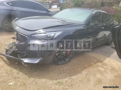 Photo 1 of 15: 2021 Kia Stinger, VIN KNAE551CDMS090425 — Korean insurance auction