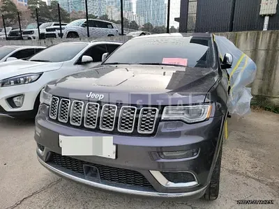 Photo 1 of 21: 2019 Jeep Straw Grand Cherokee, VIN 1C4RJFJM4KC799923 — Korean insurance auction
