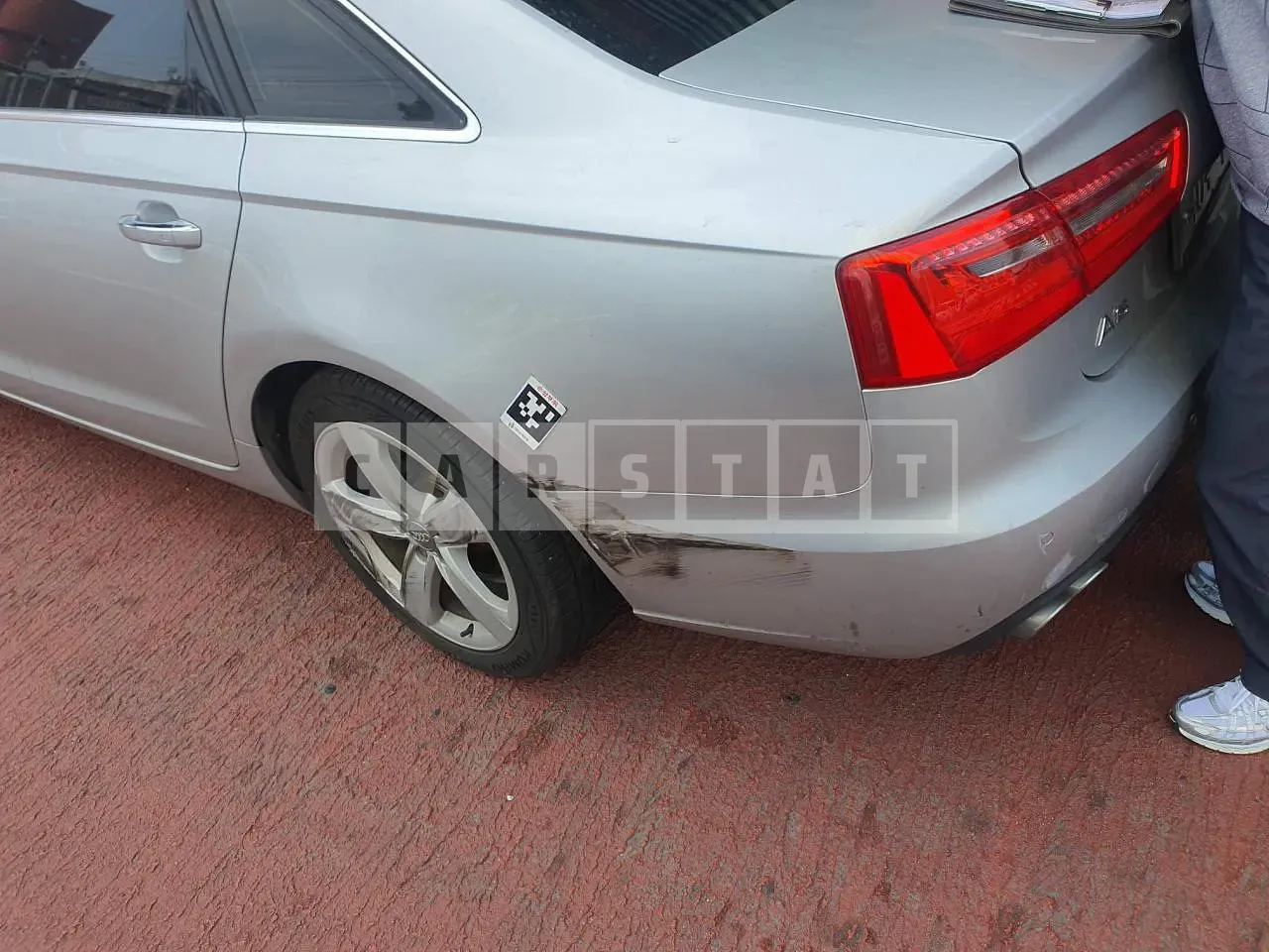 Photo 2 of 9: 2015 Audi A6 35 TDI, VIN WAUZZZ4GXFN044721 — Korean insurance auction