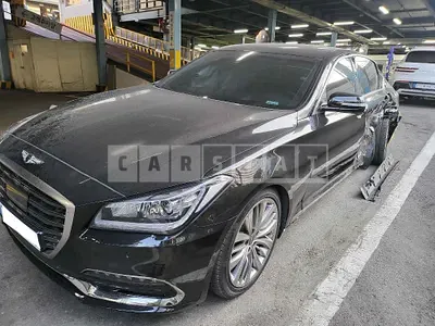 Photo 1 of 11: 2018 Hyundai Genesis /G80, VIN KMHGM41DBJU270111 — Korean insurance auction