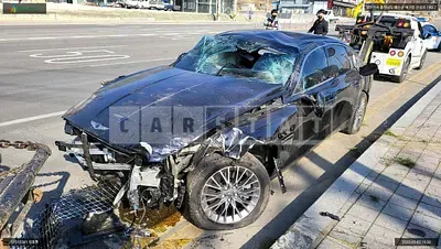 Photo 1 of 17: 2020 Genesis G80, VIN KMTGB41CDMU007210 — Korean insurance auction