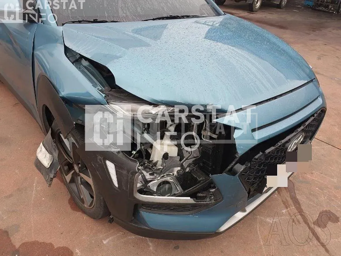 Photo 2 of 26: 2018 Hyundai Kona, VIN KMHK4815HJU173960 — Korean insurance auction
