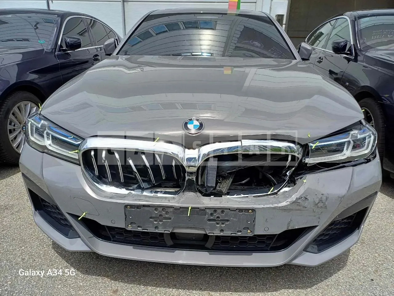 Photo 2 of 38: 2021 BMW 530e, VIN WBA51AG04MCG27948 — Korean insurance auction
