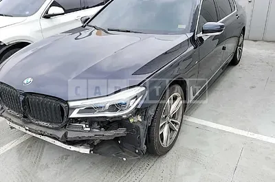 Photo 1 of 26: 2018 BMW 730Ld xDrive, VIN WBA7G6109JB243823 — Korean insurance auction