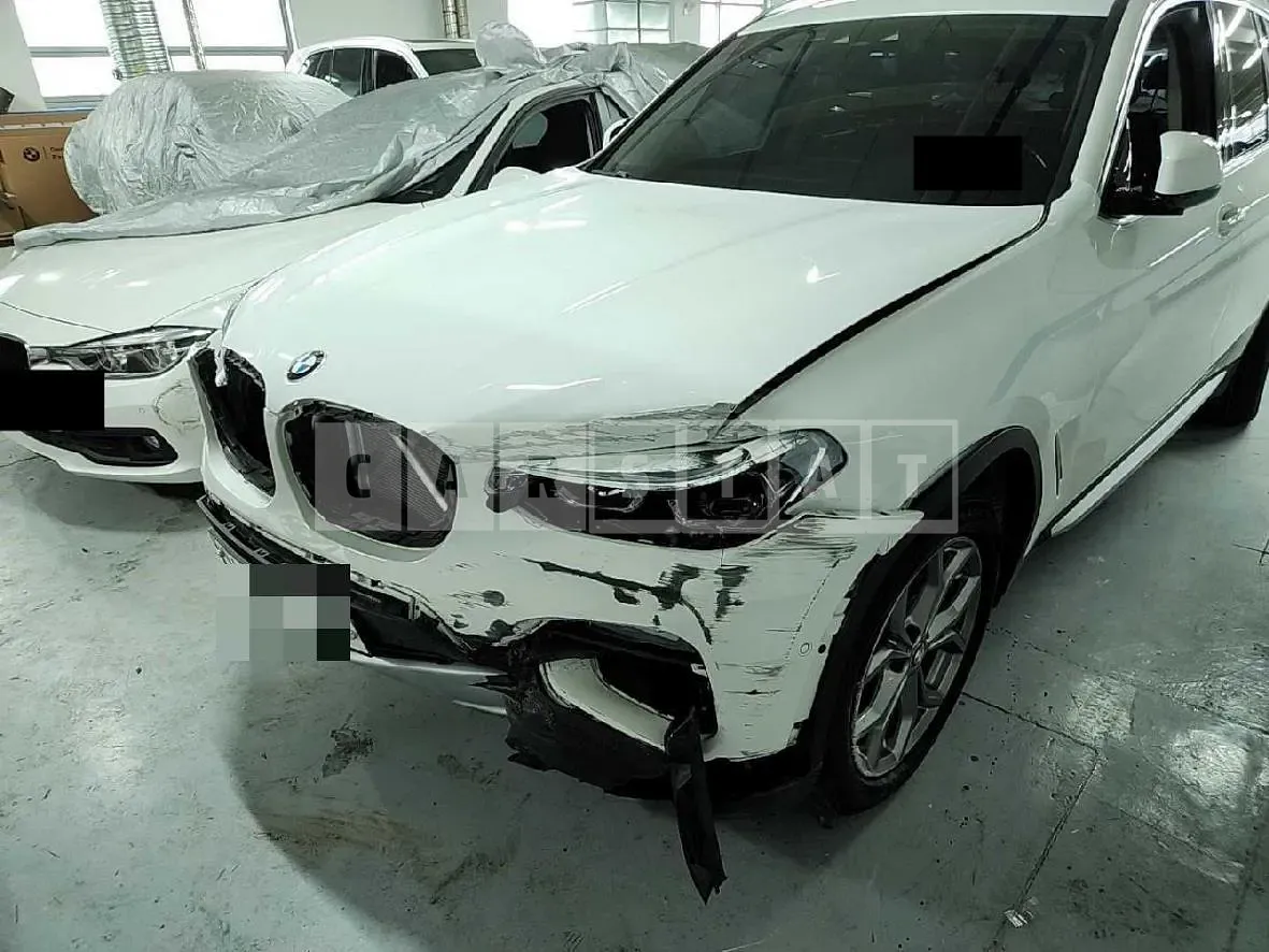 Photo 2 of 9: 2020 BMW X3 xDrive20d Xline, VIN WBAUZ3103L9B38994 — Korean insurance auction