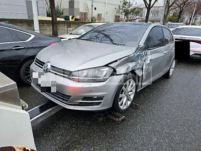 Photo 1 of 7: 2015 Volkswagen Golf 2.0 TDI BMT, VIN WVWZZZAUZFW251447 — Korean insurance auction