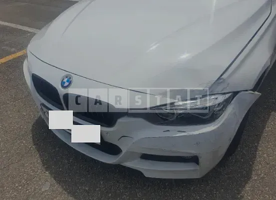 Photo 2 of 9: 2018 BMW 330i, VIN WBA8B9105JA826612 — Korean insurance auction