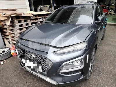 Photo 1 of 18: 2018 Hyundai Kona, VIN KMHK4815GJU245037 — Korean insurance auction
