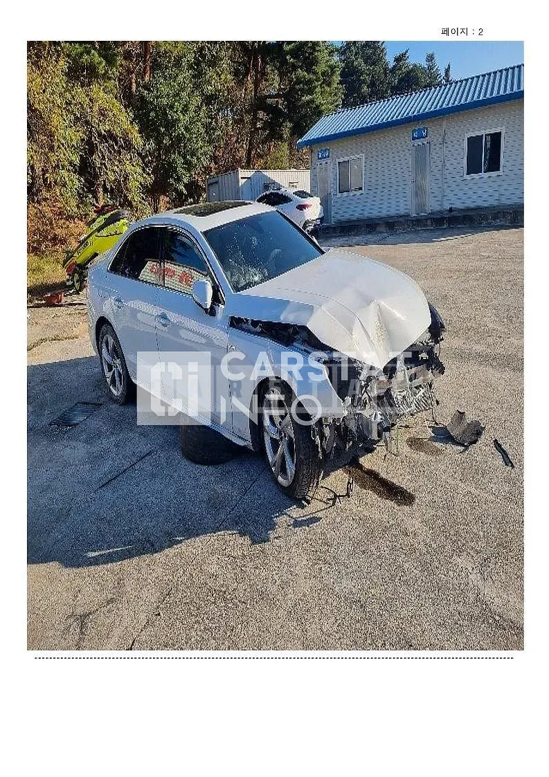 Photo 2 of 11: 2021 Audi A4 35 TDI, VIN WAUZZZF4XMN012190 — Korean insurance auction