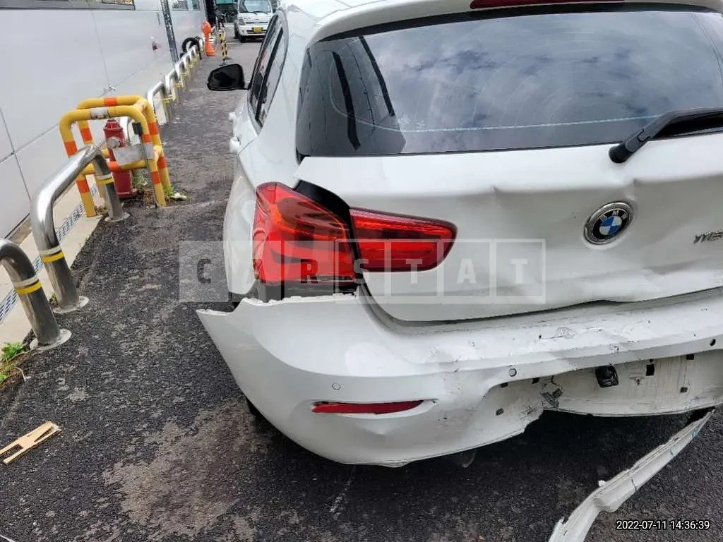 Photo 2 of 22: 2016 BMW 118d, VIN WBA1S5108G5D28046 — Korean insurance auction