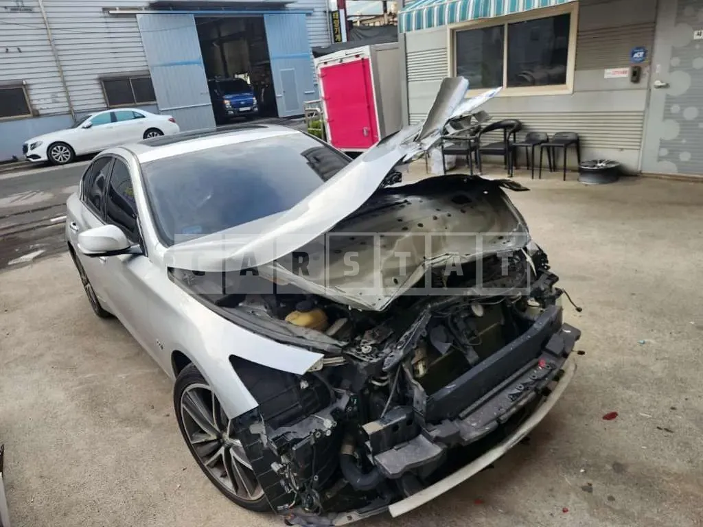 Photo 2 of 14: 2015 Infiniti Q50 2.2d — Korean insurance auction