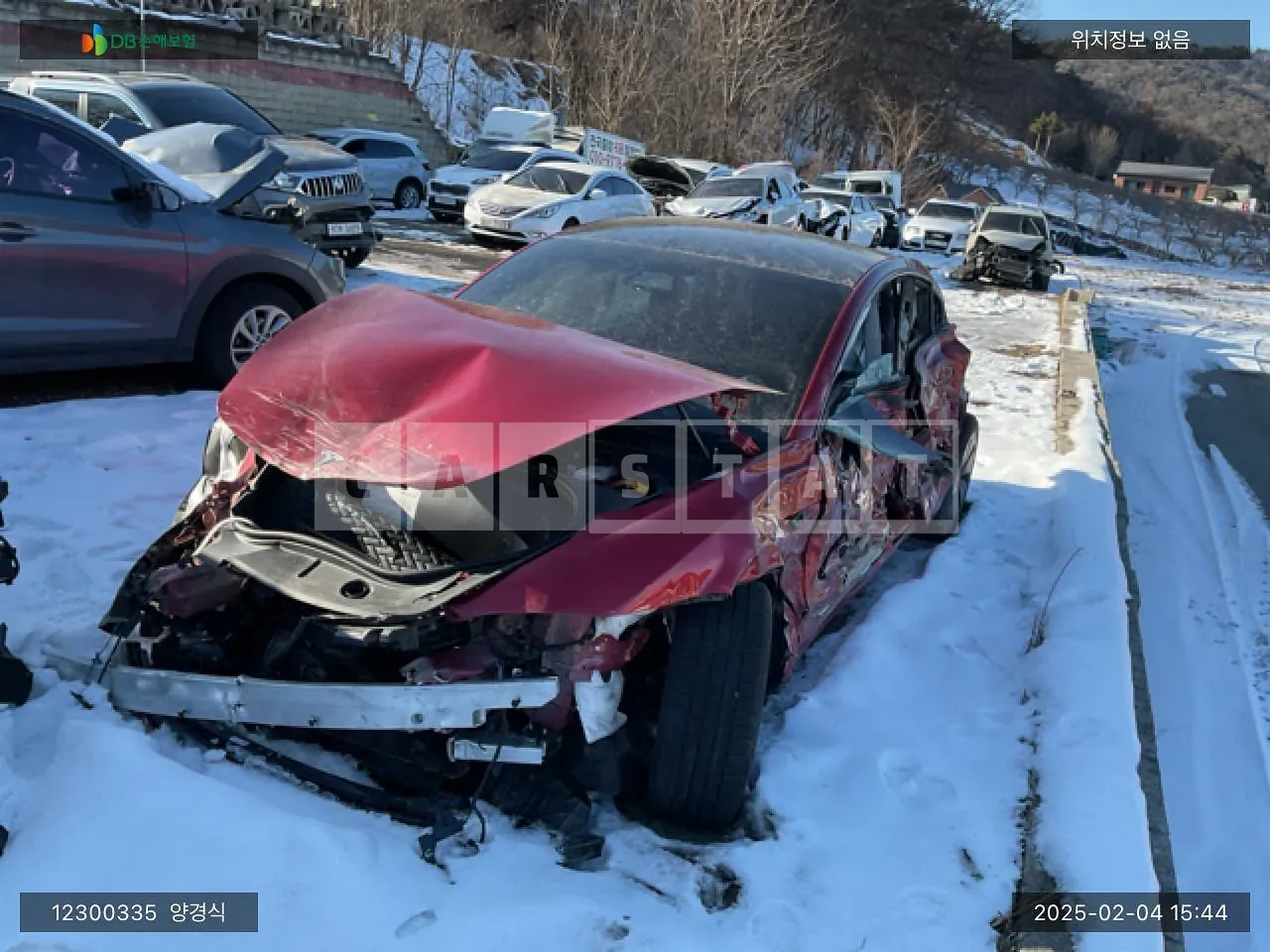 Photo 2 of 20: 2024 Tesla Model 3 Long Range, VIN LRW3E7EK8RC161349 — Korean insurance auction