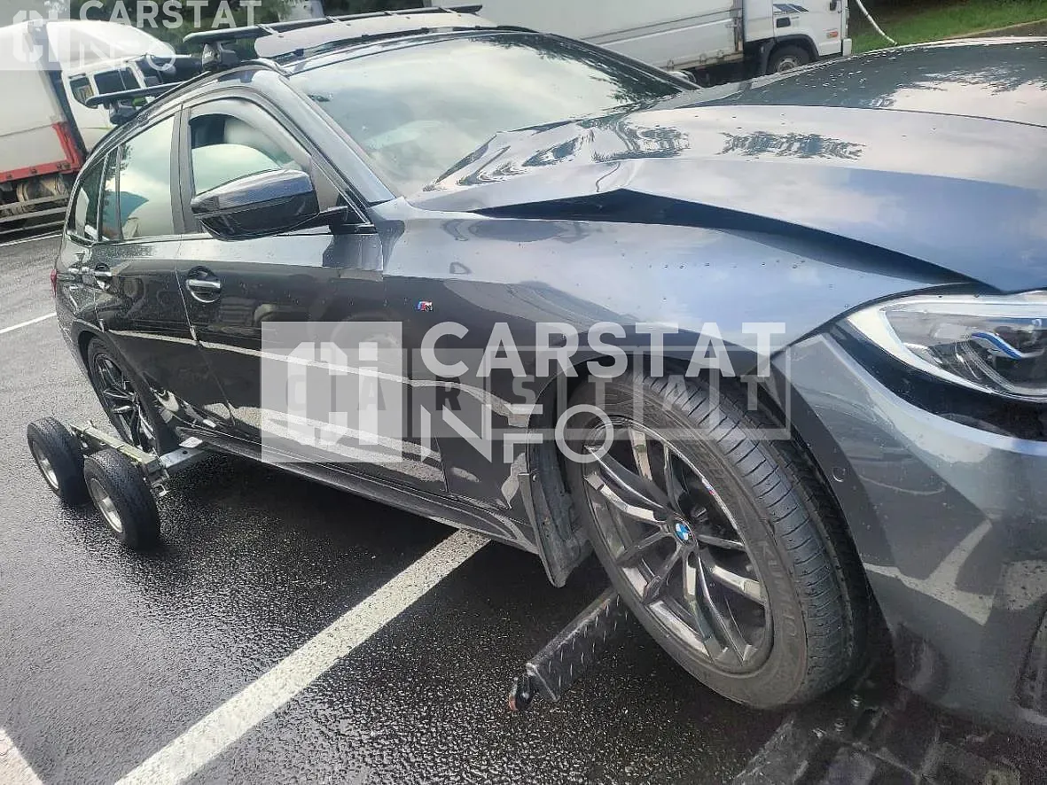 Photo 2 of 17: 2020 BMW 320d, VIN WBA6L5103LFK01533 — Korean insurance auction