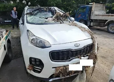 Photo 1 of 33: 2016 Kia Sportage, VIN KNAPN813BGK149827 — Korean insurance auction