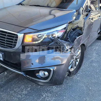 Photo 1 of 12: 2016 Kia Carnival, VIN KNAME81ABHS269969 — Korean insurance auction