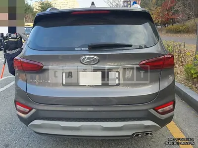 Photo 1 of 18: 2020 Hyundai Santa Fe, VIN KMHS281BBLU298898 — Korean insurance auction