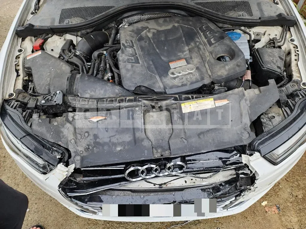 Photo 2 of 4: 2015 Audi A6 40 TDI quattro, VIN WAUZZZ4G3GN043864 — Korean insurance auction