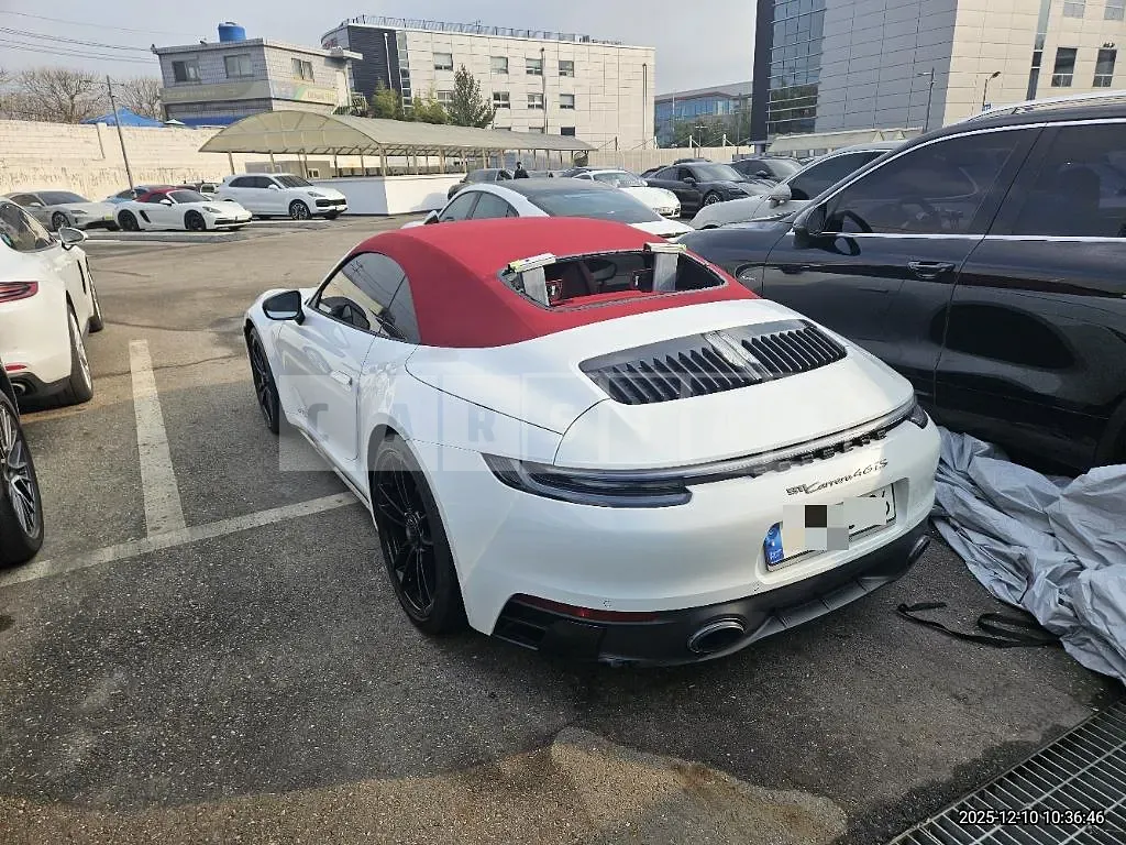 Photo 2 of 80: 2023 Porsche 911 Carrera 4 GTS Cabriolet — Korean insurance auction