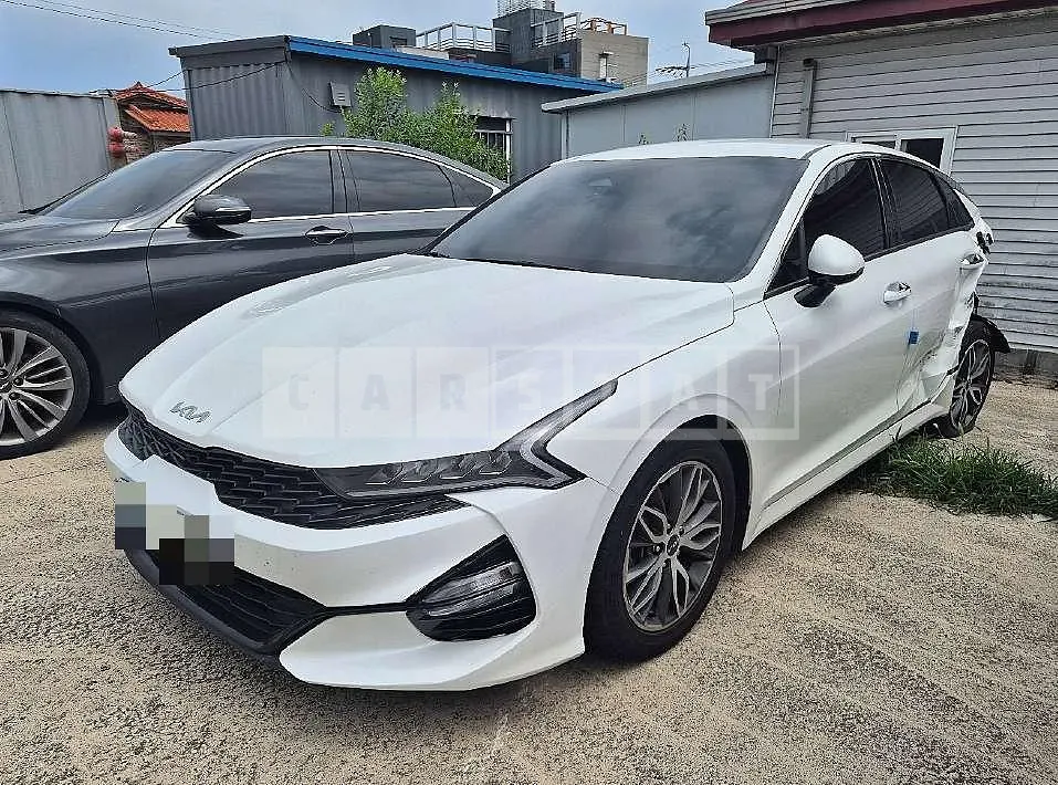 Photo 2 of 16: 2022 Kia K5 LPG, VIN KNAG741BBPA205079 — Korean insurance auction