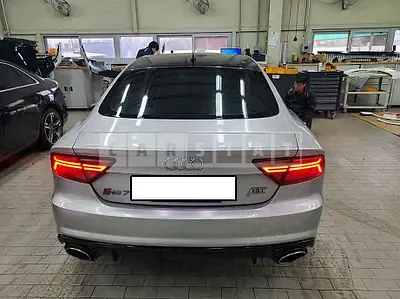 Photo 1 of 30: 2015 Audi A7 55 TDI quattro, VIN WAUZZZ4G1FN038760 — Korean insurance auction