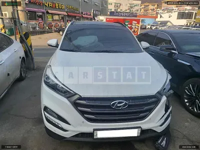 Photo 1 of 9: 2015 Hyundai Tucson, VIN KMHJ3815GGU012913 — Korean insurance auction