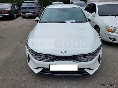 Photo 1 of 11: 2021 Kia K5, VIN KNAG341JBMA016565 — Korean insurance auction