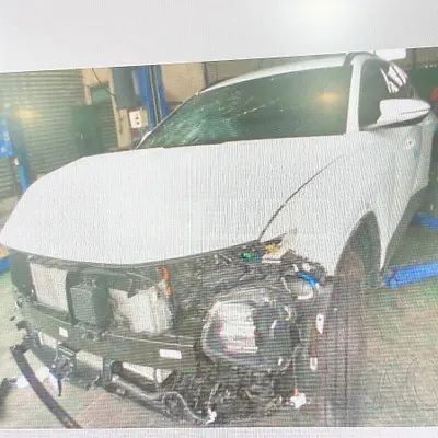 Photo 1 of 22: 2022 Hyundai Tucson, VIN KMHJE811BNU064105 — Korean insurance auction