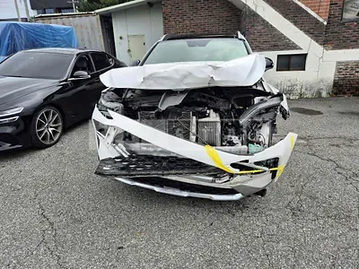 Photo 1 of 29: 2020 Hyundai Santa Fe, VIN KMHS581HGMU325237 — Korean insurance auction