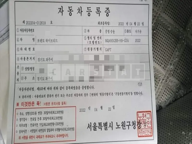 Photo 2 of 31: 2022 Kia Sorento Hybrid — Korean insurance auction