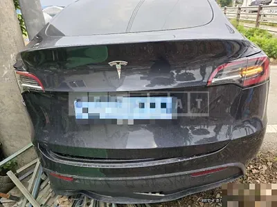 Photo 1 of 22: 2025 Tesla Model Y RWD — Korean insurance auction