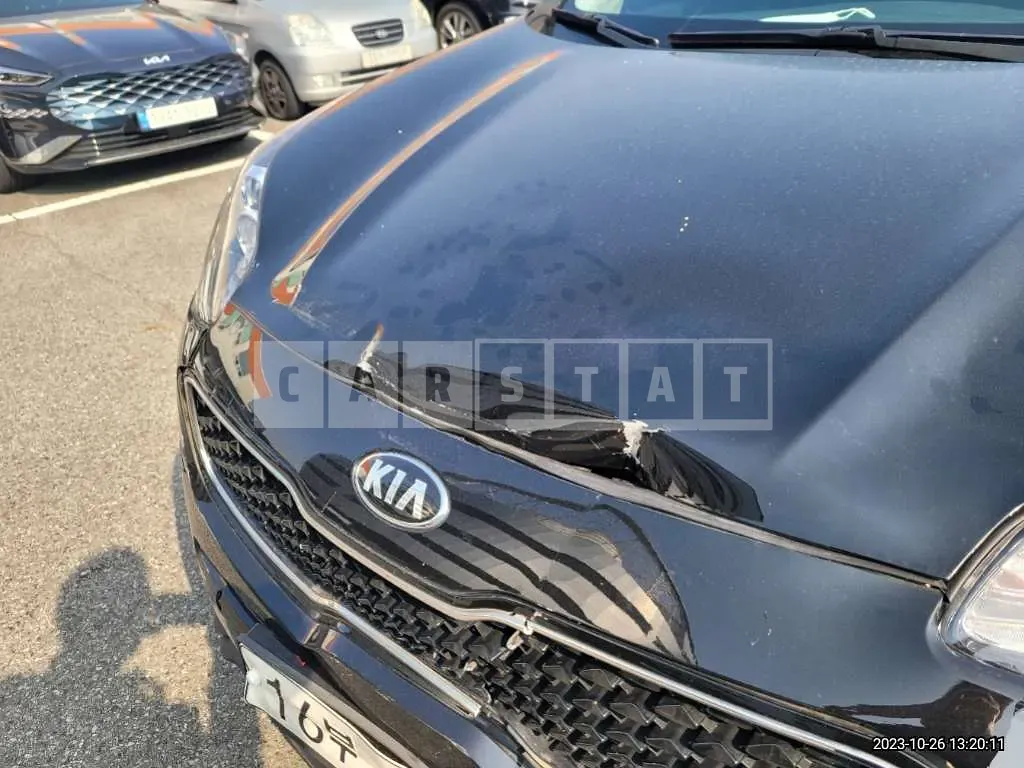 Photo 2 of 7: 2016 Kia Sportage, VIN KNAP6815GGK027820 — Korean insurance auction
