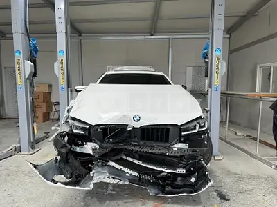 Photo 1 of 30: 2022 BMW 520i, VIN WBA11BH08PCL46367 — Korean insurance auction