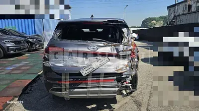Photo 1 of 21: 2022 Hyundai Santa Fe TM 2.2 (4WD), VIN KMHS281HHNU425323 — Korean insurance auction