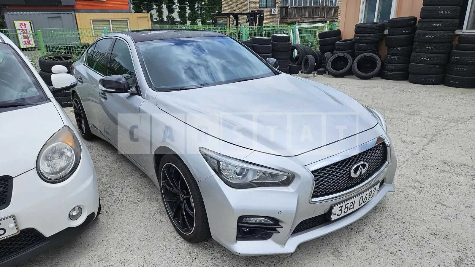 Photo 2 of 7: 2015 Infiniti Q50S Hybrid — Korean insurance auction