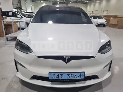 Photo 1 of 50: 2023 Tesla Model X, VIN 7SAXCDE53PF408220 — Korean insurance auction
