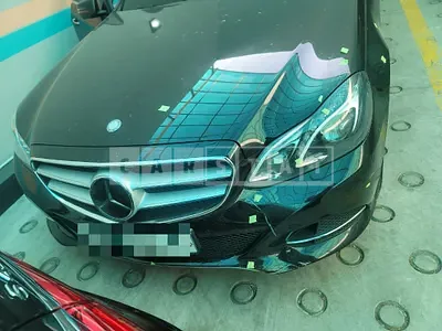 Photo 1 of 3: 2015 Mercedes-Benz E400 4Matic, VIN WDDHF6HB9FB162058 — Korean insurance auction