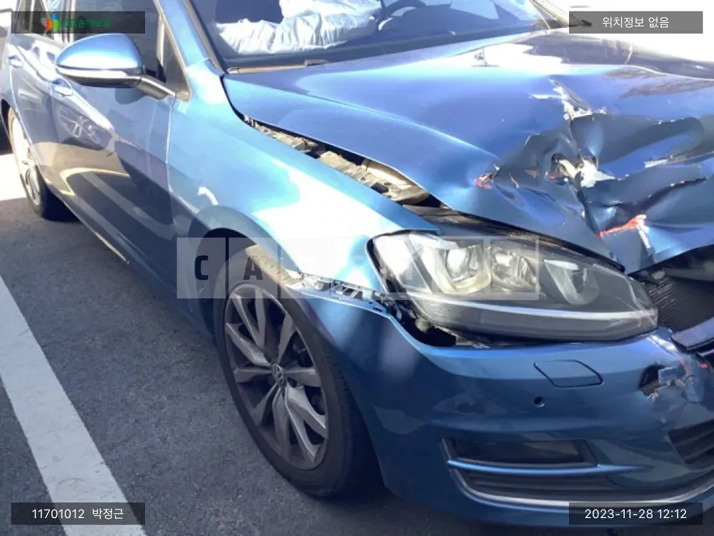 Photo 2 of 16: 2016 Volkswagen Golf 2.0 TDI BMT, VIN WVWZZZAUZGW084964 — Korean insurance auction