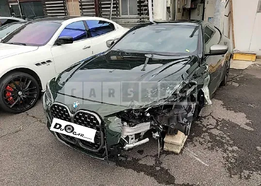 Photo 2 of 50: 2022 BMW M440i xDrive, VIN WBA11AR06NCH65830 — Korean insurance auction