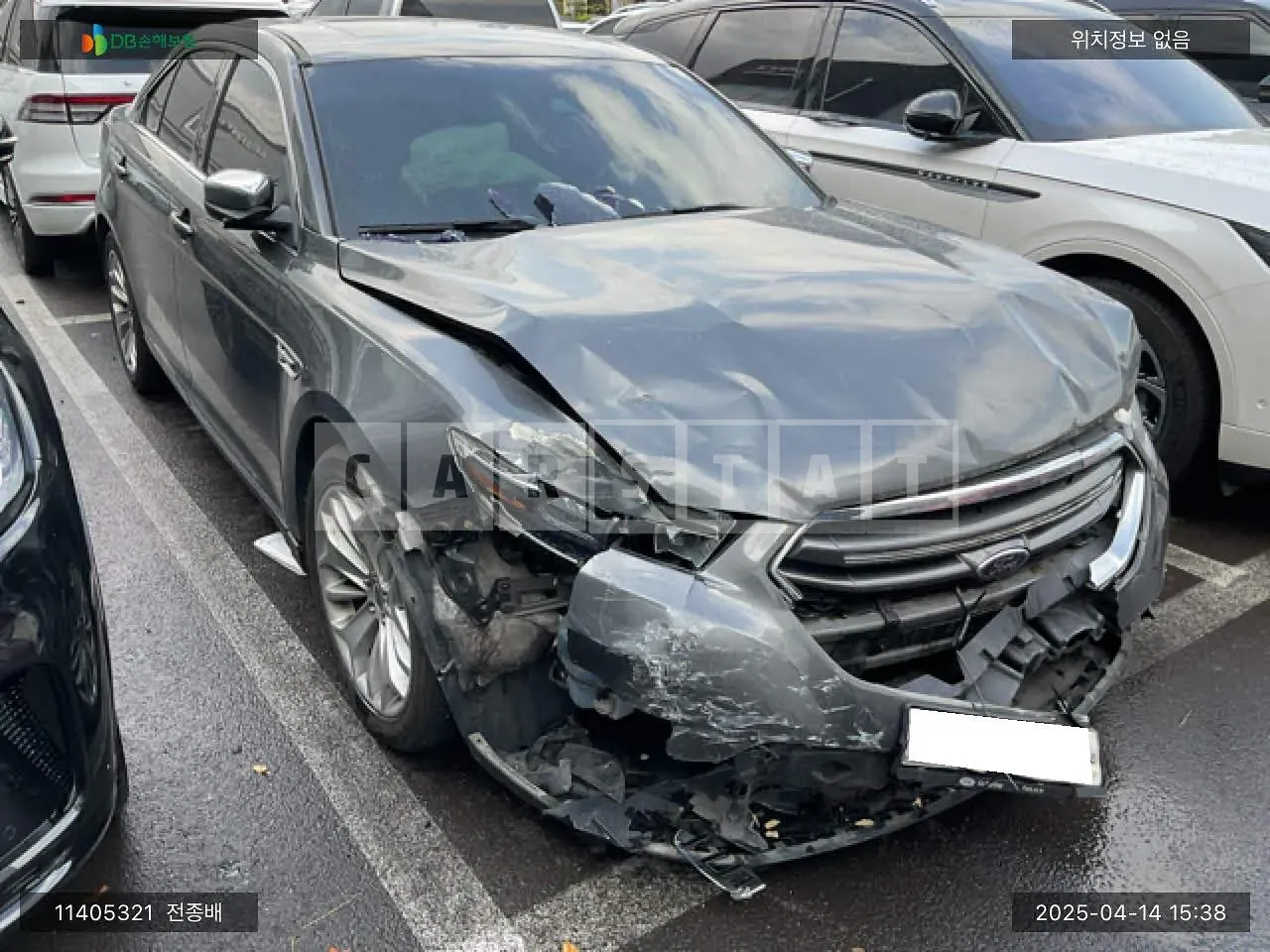 Photo 2 of 7: 2015 Ford Taurus, VIN 1FAHP2F92FG123501 — Korean insurance auction