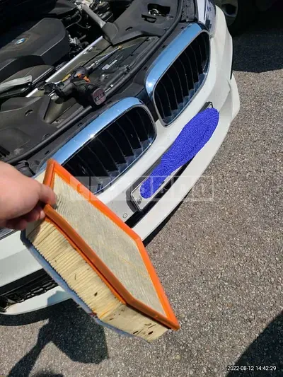 Photo 1 of 8: 2018 BMW 530i, VIN WBAJD3103JWC97515 — Korean insurance auction
